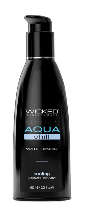 

Охлаждающий лубрикант Wicked Aqua Chill на водной основе, 60 мл