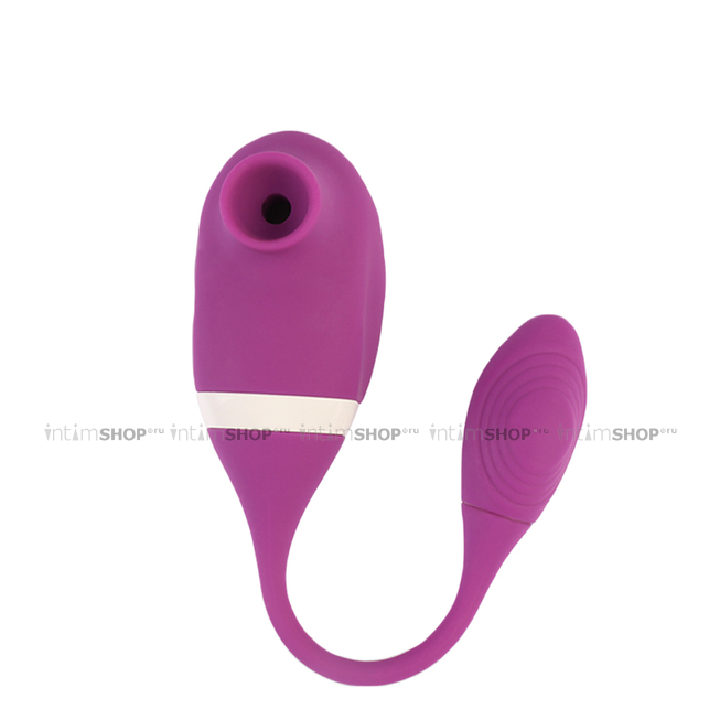Вакуумный стимулятор клитора с вибрацией CNT Clit Magic Thrill You Arouser, фиолетовый - фото 1