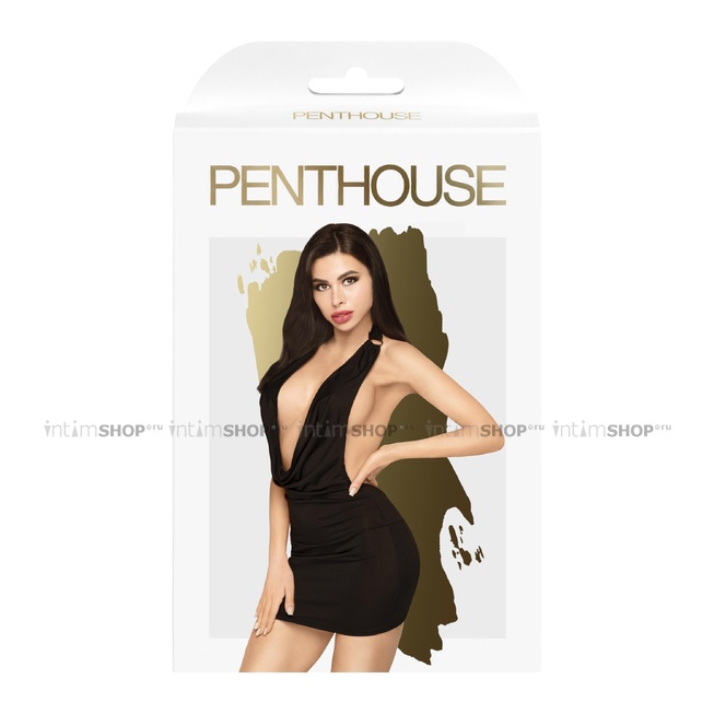 Платье с трусиками Penthouse Heart Rob черный, S/M - фото 3