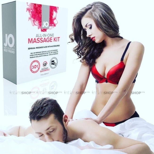 Подарочный набор для массажа System JO All in One Massage Kit - фото 5