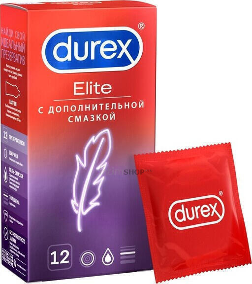 Презервативы Durex Elite ультратонкие, 12 шт - фото 1