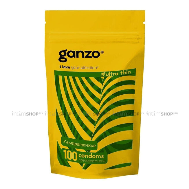 Презервативы ультратонкие Ganzo Ultra Thin, 100 шт - фото 1