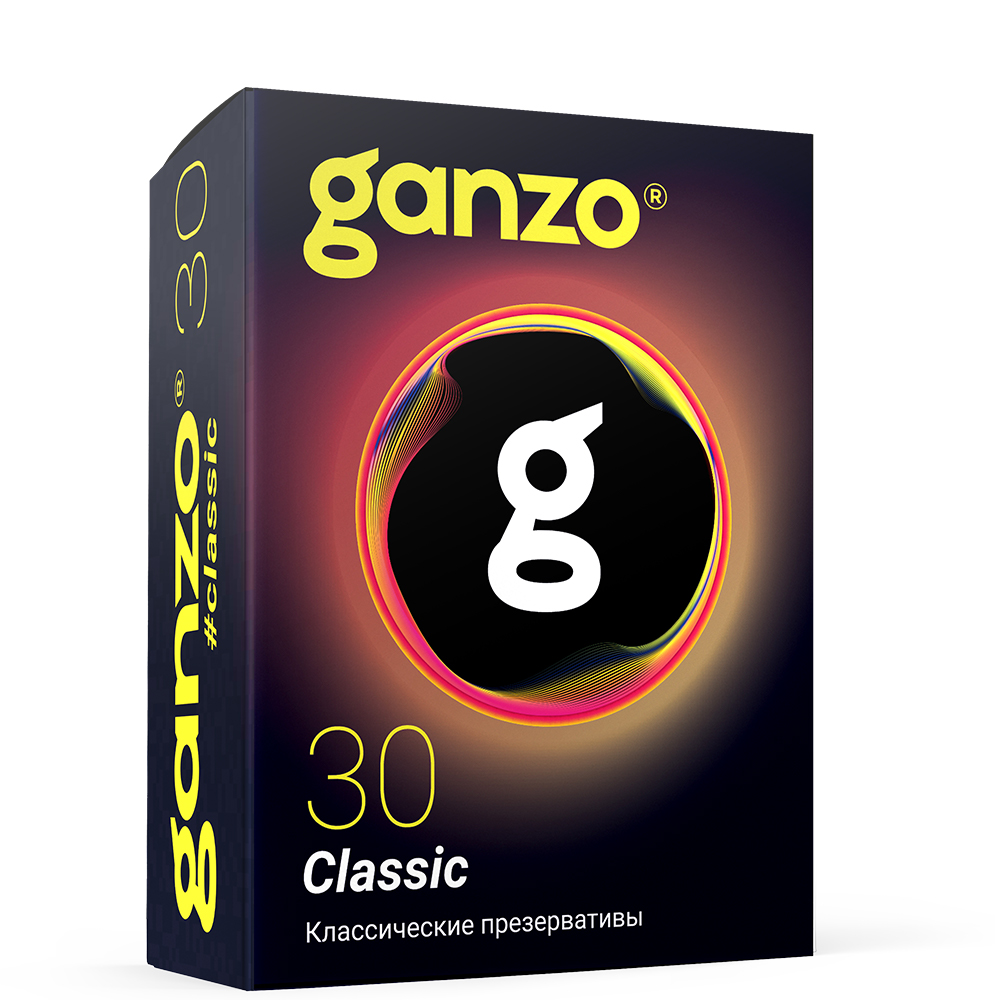 Презервативы классические Ganzo Classic, 30 шт