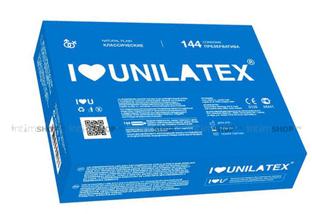 Презервативы классические Unilatex Natural Plain, 144шт - фото 1