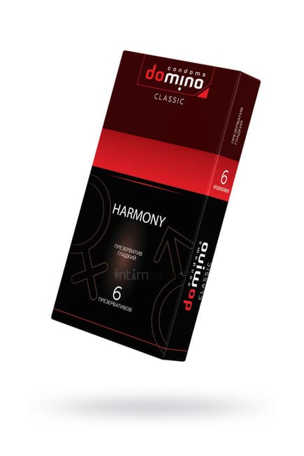 Презервативы Domino Harmony гладкие, 6 шт. в упаковке - фото 3