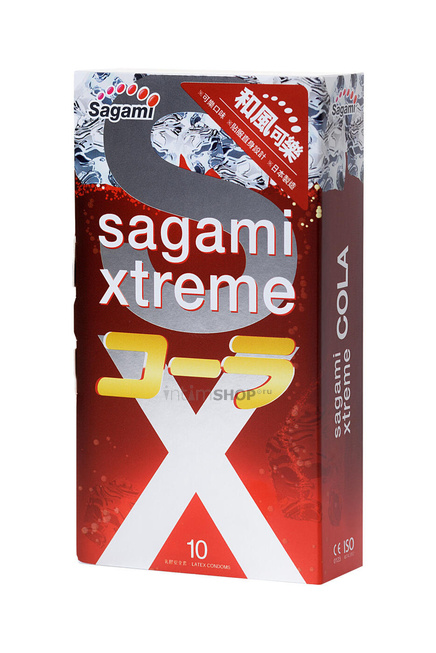 Презервативы Sagami Xtreme Cola, 10шт - фото 1