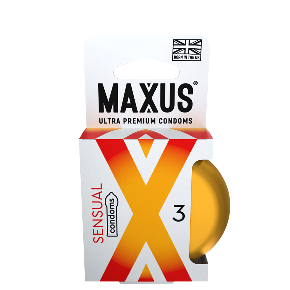 Презервативы сверхчувствительные Maxus Sensual, 3 шт