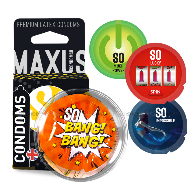 Презервативы точечно-ребристые Maxus Air Special, 3 шт - фото 1