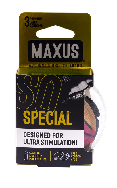 Презервативы точечно-ребристые Maxus Air Special, 3 шт - фото 4