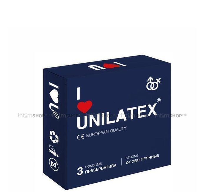 Презервативы Unilatex Extra Strong 3 шт.
