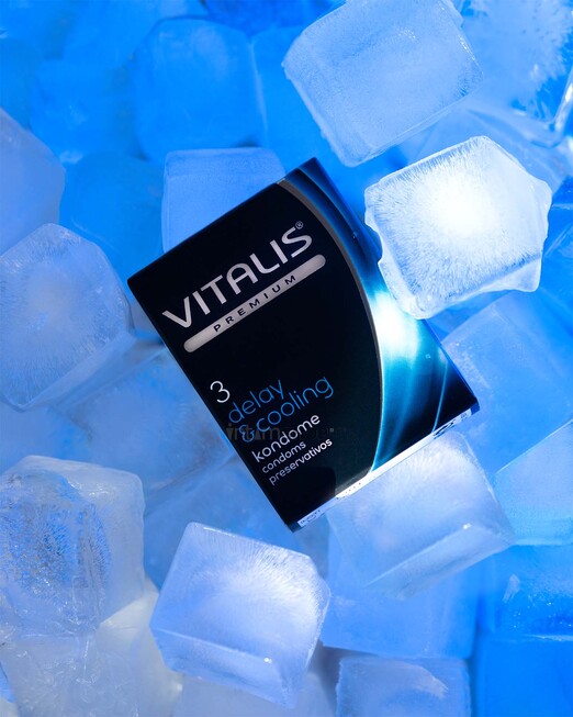 Презервативы Vitalis Premium Delay&Cooling с охлаждающим эффектом, 3 шт - фото 6