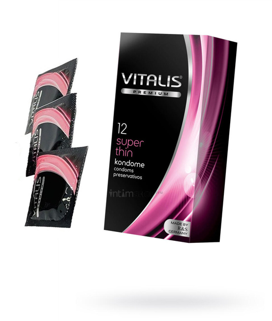 Презервативы Vitalis Premium Super Thin, 15 шт