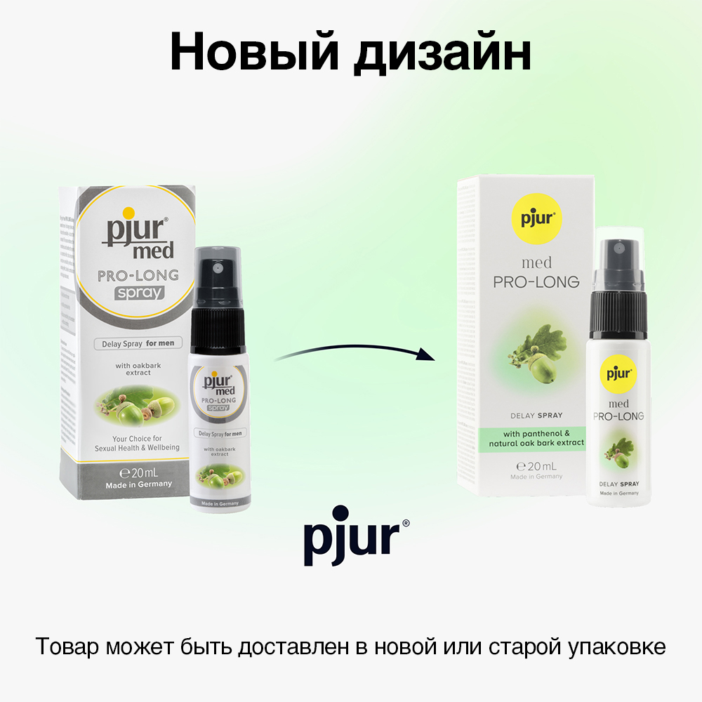 Продлевающий спрей для мужчин Pjur Med Pro-long, 20 мл