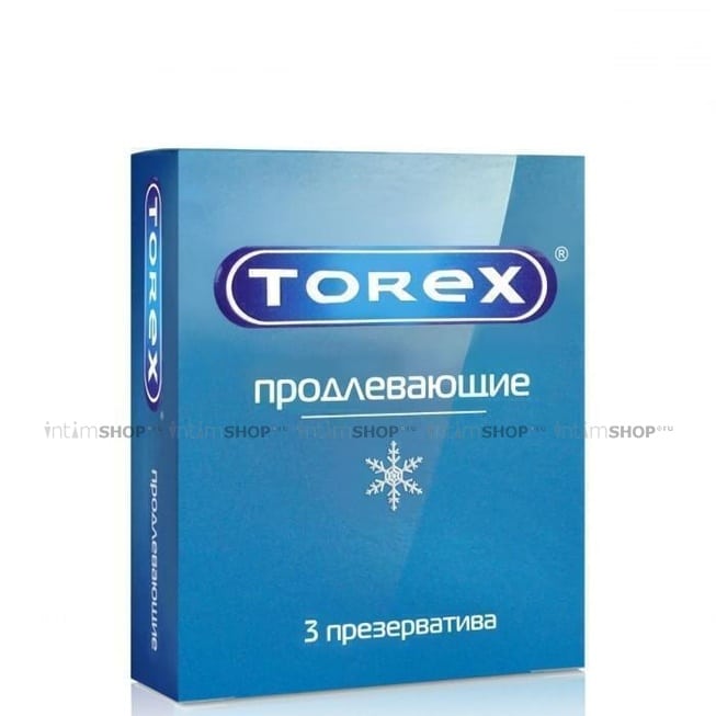 Пролонгирующие презервативы Torex, 3 шт - фото 1