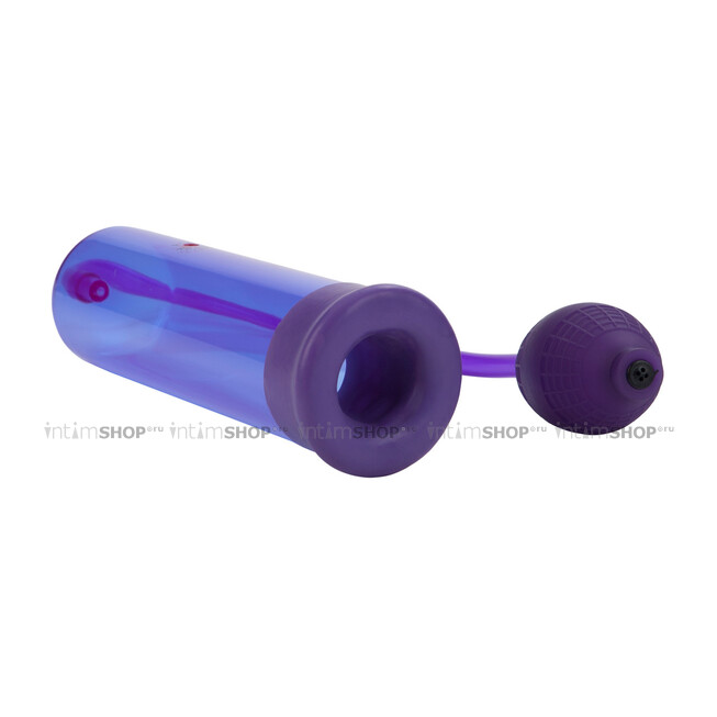 Вакуумная помпа ручная Calexotics Optimum Series EZ Pump, фиолетовая - фото 5