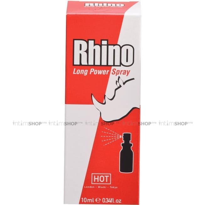 Спрей пролонгатор для мужчин Hot Rhino, 10 мл - фото 2