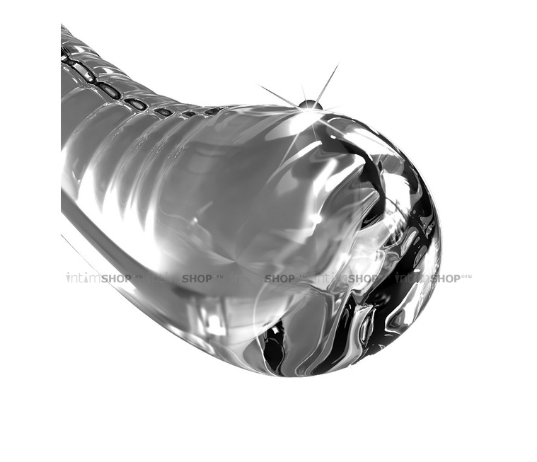 Фаллоимитатор Pipedream Icicles на съемной присоске 18 см, бесцветный - фото 5