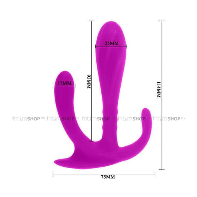 Универсальный стимулятор Pretty Love Edgar 9.3 см, розовый - фото 2