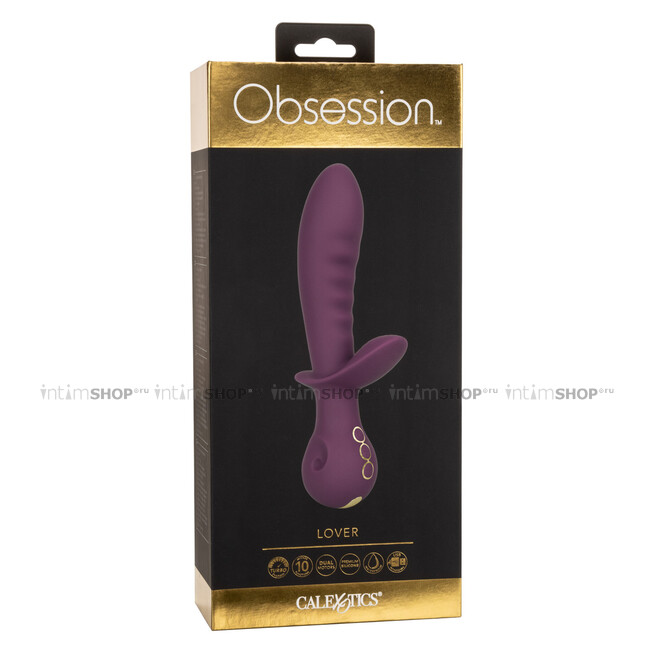 Универсальный вибратор CalExotics Obsession Lover, фиолетовый - фото 2