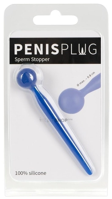 Уретральный Стимулятор Penis Plug, голубой - фото 2