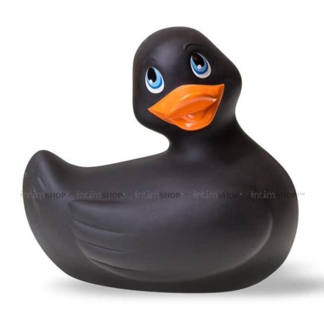 Вибратор-утка Big Teaze Toys I Rub My Duckie Classic, черный - фото 1