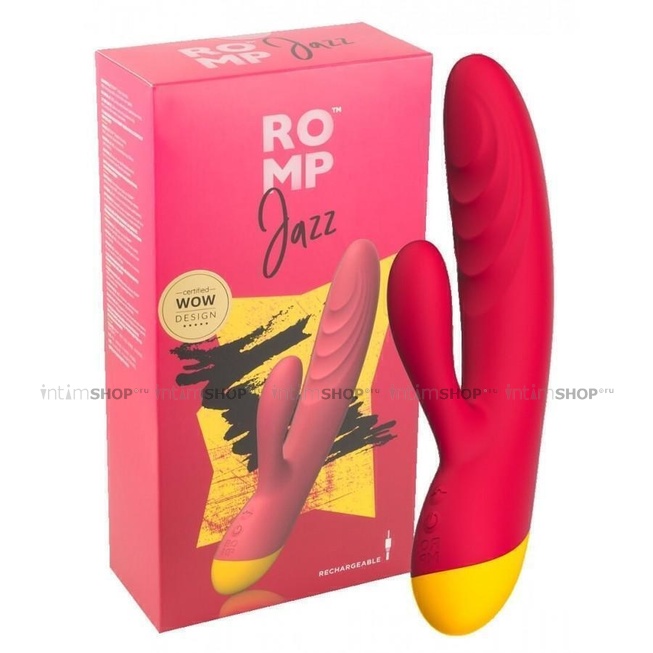 Вибратор-кролик Romp Jazz, розовый - фото 2
