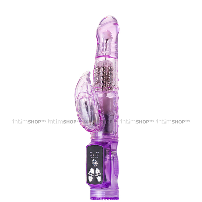 

Вибратор-кролик с ротацией Toyfa A-Toys High-Tech fantasy, фиолетовый