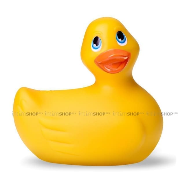 Вибратор-уточка Big Teaze Toys I Rub My Duckie 2.0, желтый - фото 1