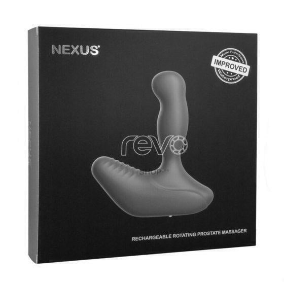 Вибромассажер простаты Nexus Revo с вращающейся головкой, обновленный, чёрный - фото 2