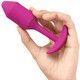 Вибропробка для ношения b-Vibe Vibrating Snug Plug 2, розовая