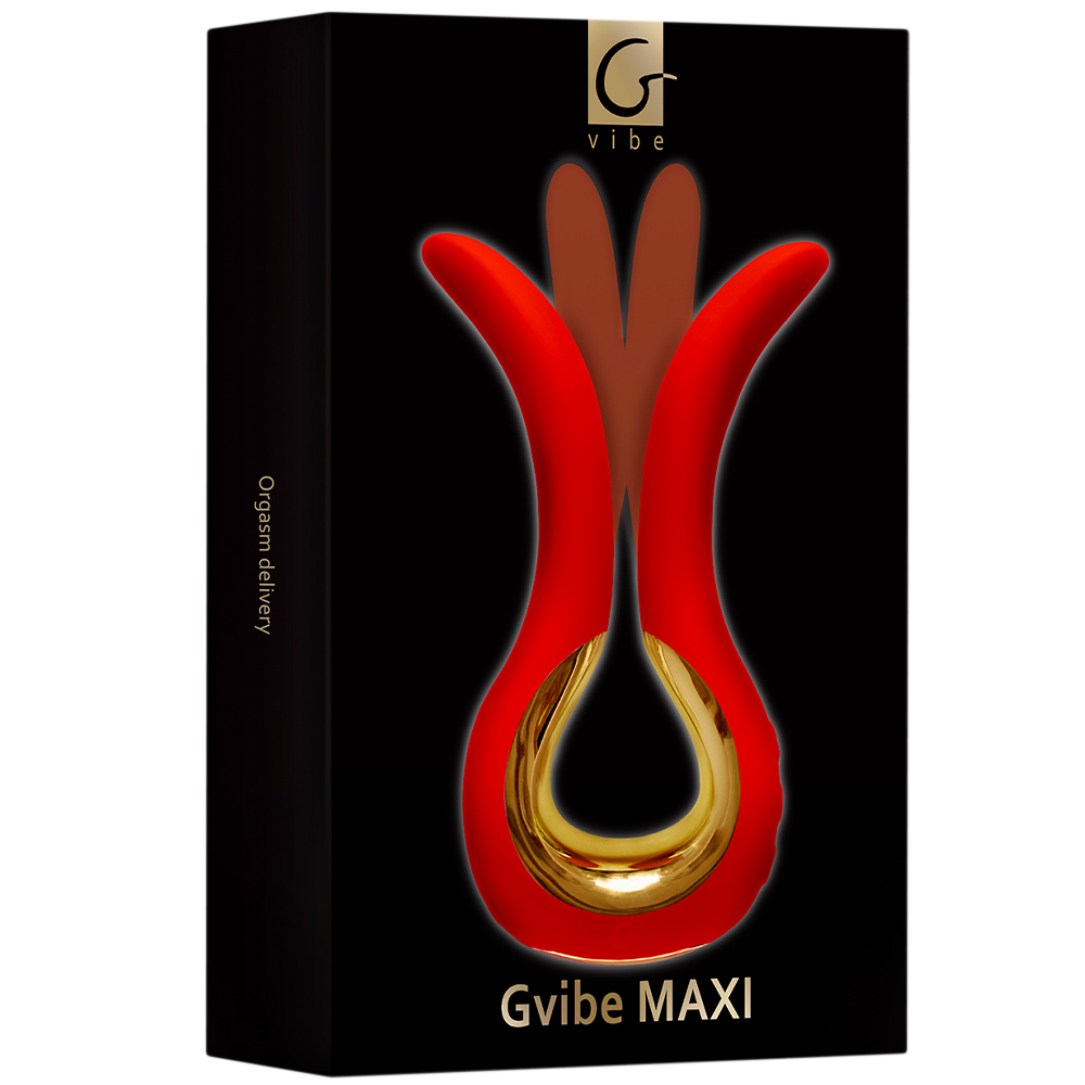 Вибростимулятор Gvibe Maxi, красный