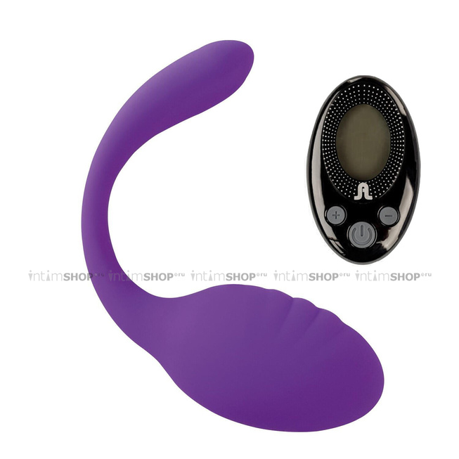 Виброяйцо и стимулятор клитора Adrien Lastic Smart Dream II с пультом ДУ, фиолетовый - фото 1
